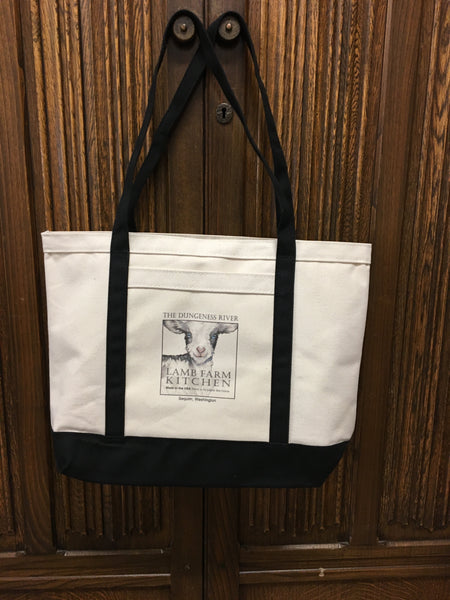 Lamb Farm Logo Tote Bag