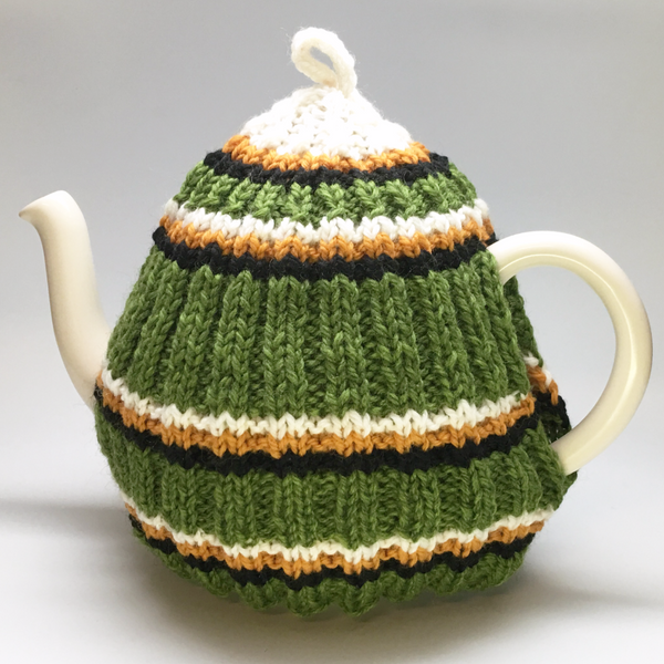 Hand-Knit Wool Tea Cosy